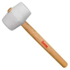 MARTELO DE BORRACHA BRANCO 50 MM AMERIC. CORTAG 60616