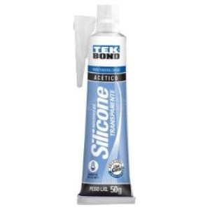 COLA SILICONE 50G TRANSPARENTE ACETICO TEKBOND