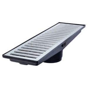 GRELHA ALUMINIO ESCOVADA CAIXA COLETORA 15X50 PRIME ALUMINIO