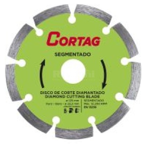 DISCO DIAMANTADO SEGMENTADO 110 MM CORTAG 60973