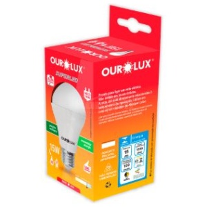 SUPERLED ALTA POTENCIA 15W BIV 3000K OUROLUX 20395