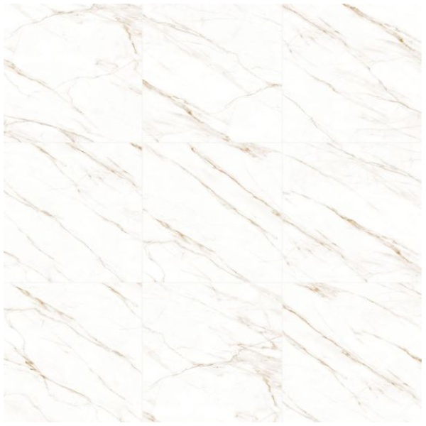 PORCELANATO POLIDO RAGGI ORO 120X120 DELTA NOVA (2,88)