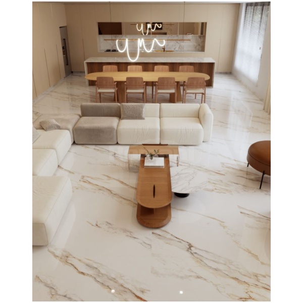 PORCELANATO POLIDO DHARMA ORO 120X120 DELTA NOVA (2,88)