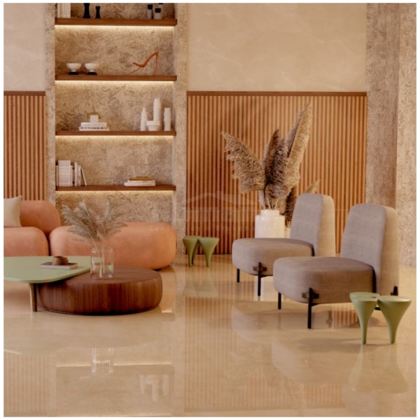 PORCELANATO POLIDO PIAZZA AVENA 120X120 DELTA NOVA (2,88)