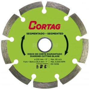 DISCO DIAMANTADO SEG o230/ FURO o25,4/ RED CORTAG 61619