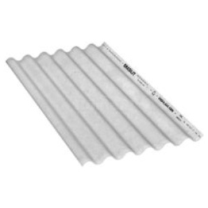 TELHA ONDULADA S/A 6MM 2,44X1,10 BRASILIT#