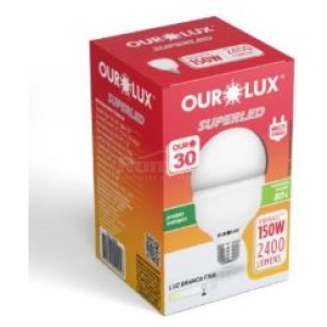 SUPERLED ALTA POTENC T30W 2400 LM E27 3000K OUROLUX 20361