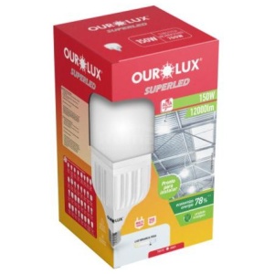 SUPERLED ALTA POTENC T 150W BIV 6500K E27 OUROLUX 20389