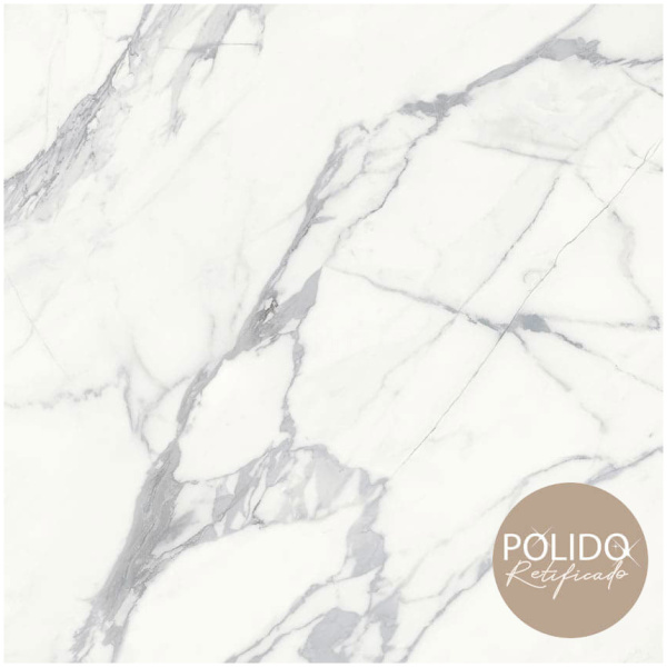 PISO FORMIGRES RETIFICADO CLASSIC CINZA RT POLIDO 88X88 (2,32)