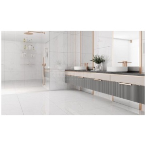 PORCELANATO CALACATA LIGHT 80X80 POLIDO RETIFICADO GAUDI (2,57)