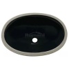 CUBA DE EMBUTIR OVAL 40x30 PRETO ICASA IL6512