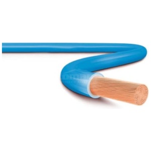 CABO FLEXIVEL 750V COBREFORT CARRETEL 2,5MM AZUL METRO