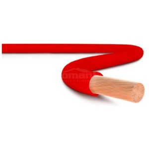 CABO FLEXIVEL 750V COBREFORT CARRETEL 10,0MM VERMELHO METRO