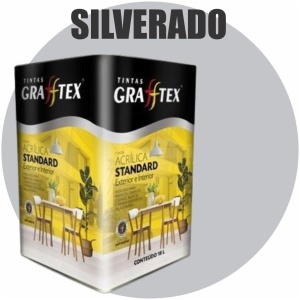 TINTA ACRILICA FOSCA STANDARD INT/EXT 18L SILVERADO GRAFFTEX