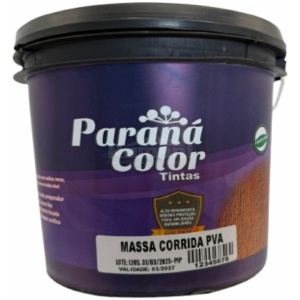 MASSA CORRIDA PVA INTERIOR 3,6L PARANA COLORS