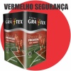 TINTA ACRILICA FOSCA PISOS E QUADRAS PREMIUM 18L VERMELHO SEGURANÇA GRAFFTEX