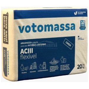 ARGAMASSA FLEXIVEL CINZA ACIII (AC3) 20KG VOTORAN
