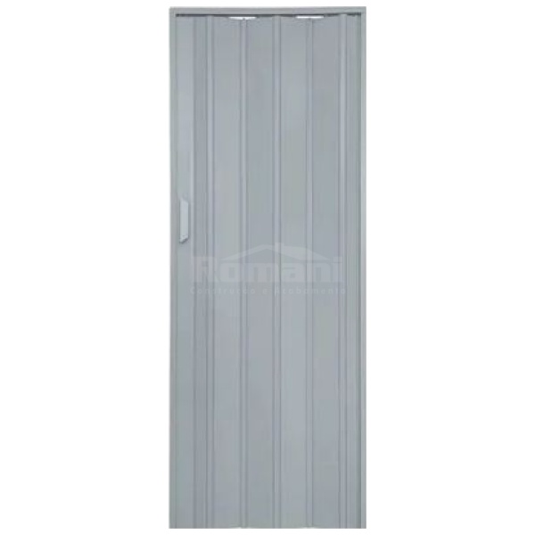 PORTA SANFONADA PREMIUM 84CM 2,10M CINZA BARIRI