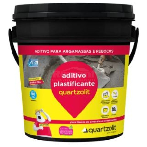 ADITIVO PLASTIFICANTE LATA 18L QUARTZOLIT