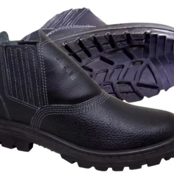 BOTINA ELASTICO SEGURANÇA 45 C/ BICO PVC CARTOM