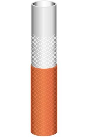 MANGUEIRA JARDIM SUPERFLEX 1/2 LARANJA TRAMONTINA METRO