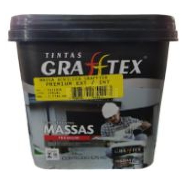 MASSA CORRIDA ACRILICA PREMUM 3,6L 5,6KG GRAFFTEX