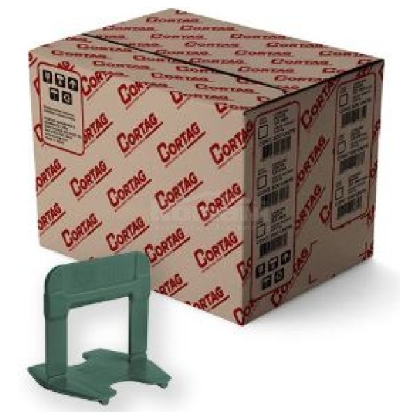 NIVELA PISO CORTAG ECO (VERDE) 2,0MM -PCT 500 62411