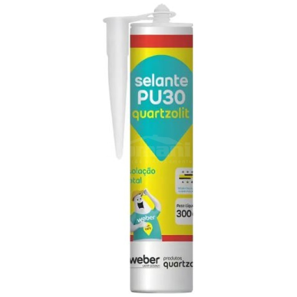SELANTE PU30 BRANCO 346G/300ML QUARTZOLIT