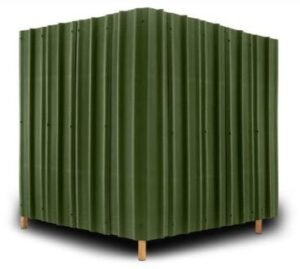 TAPUME ECOLOGICO VERDE 200 CM X 97 CM ONDULINE#