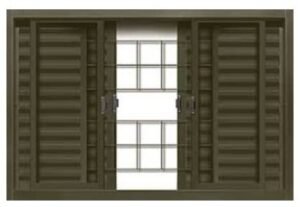 VENEZIANA C/GR QUAD 200X100-12 FORT ART MRG