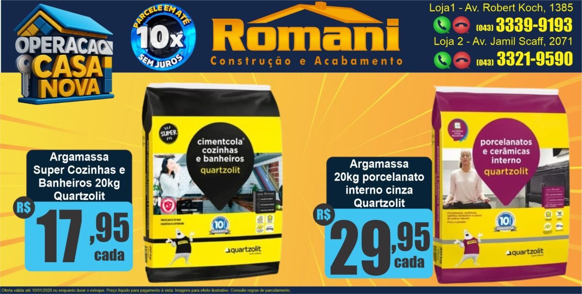GR_ARGAMASSA PORCELANTO INTERNO CINZA 20KG QUARTZOLIT PORMOCAO OFERTA + COZINHAS E BANHEIROS