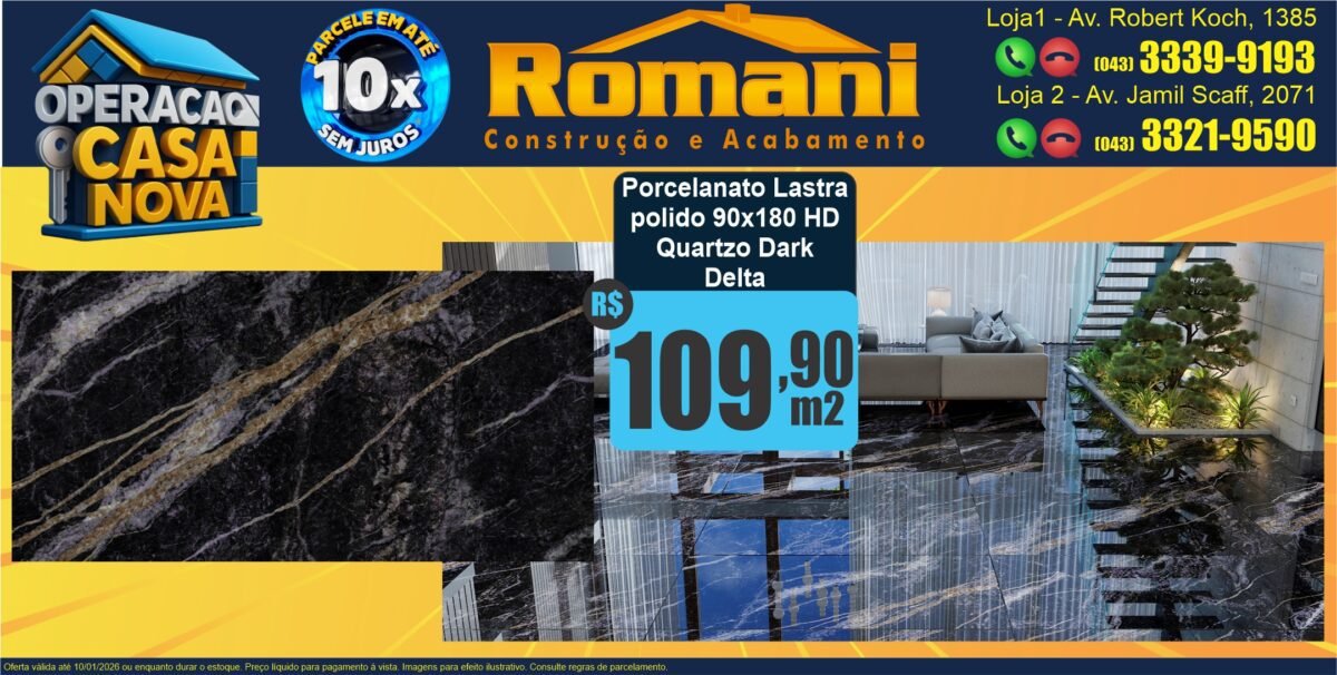 GR_Porcelanato Lastra 90x180 polido retificado quartzo dark delta nova