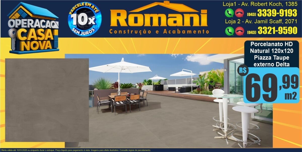 GR_porcelanato 120x120 retificado natural externo piazza taupe delta