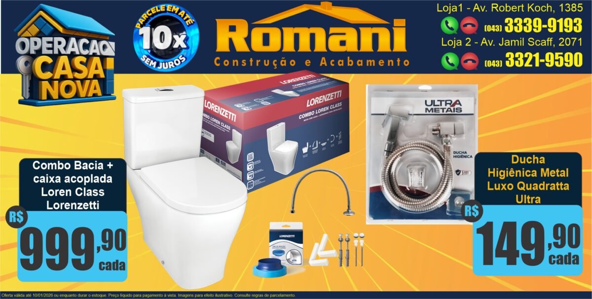 gr_bacia + caixa aacoplada monobloco luxo combo loren class branca completa lorenzetti oferta promocao barato + ducha higienica metal quadrada