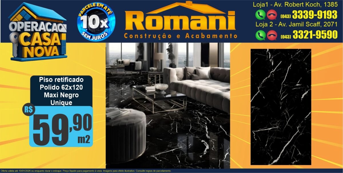 gr_piso hd extra retificado 60x120 polido maxi negro black preto polido ceral unique promocao oferta