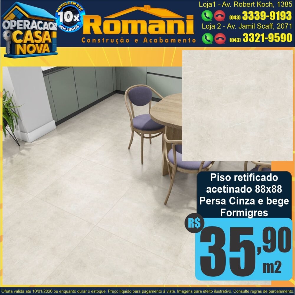 piso persa acetinado bege 88x88 retificado hd oferta promocao formigres