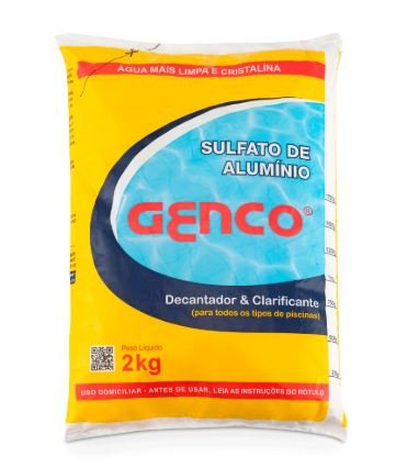 CLARIFICANTE SULFATO DE ALUMINIO 2KG GENCO