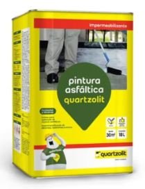 PINTURA ASFALTICA (SOLVENTE) LATA 18L QUARTZOLIT