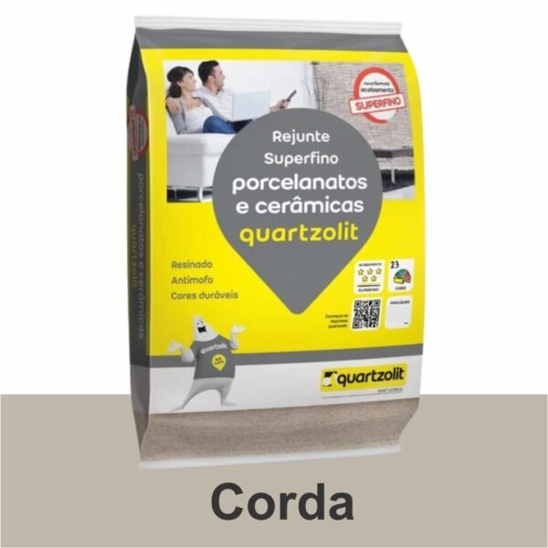 REJUNTE PORCELANATO FLEX 5KG CORDA QUARTZOLIT