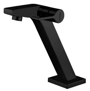 TORNEIRA LAVATORIO 1/4V REQUINTE PRETO 91017 C70 RAINHA 214056