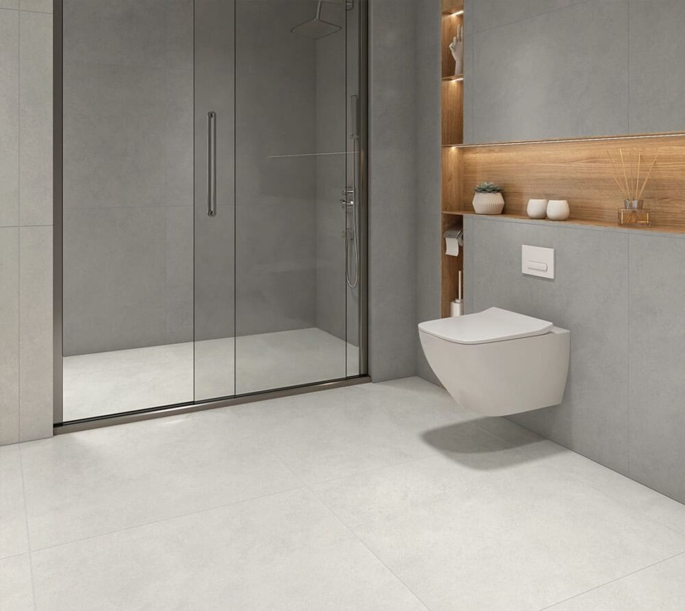 PISO FORMIGRES ACETINADO CEMENT CLEAR RETIFICADO 88X88 (2,32)