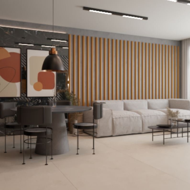 PORCELANATO ACETINADO PIAZZA AVENA 120X120 DELTA NOVA (2,88)