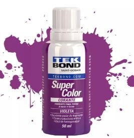 CORANTE LIQUIDO SUPER COLOR 50ML VIOLETA TEKBOND