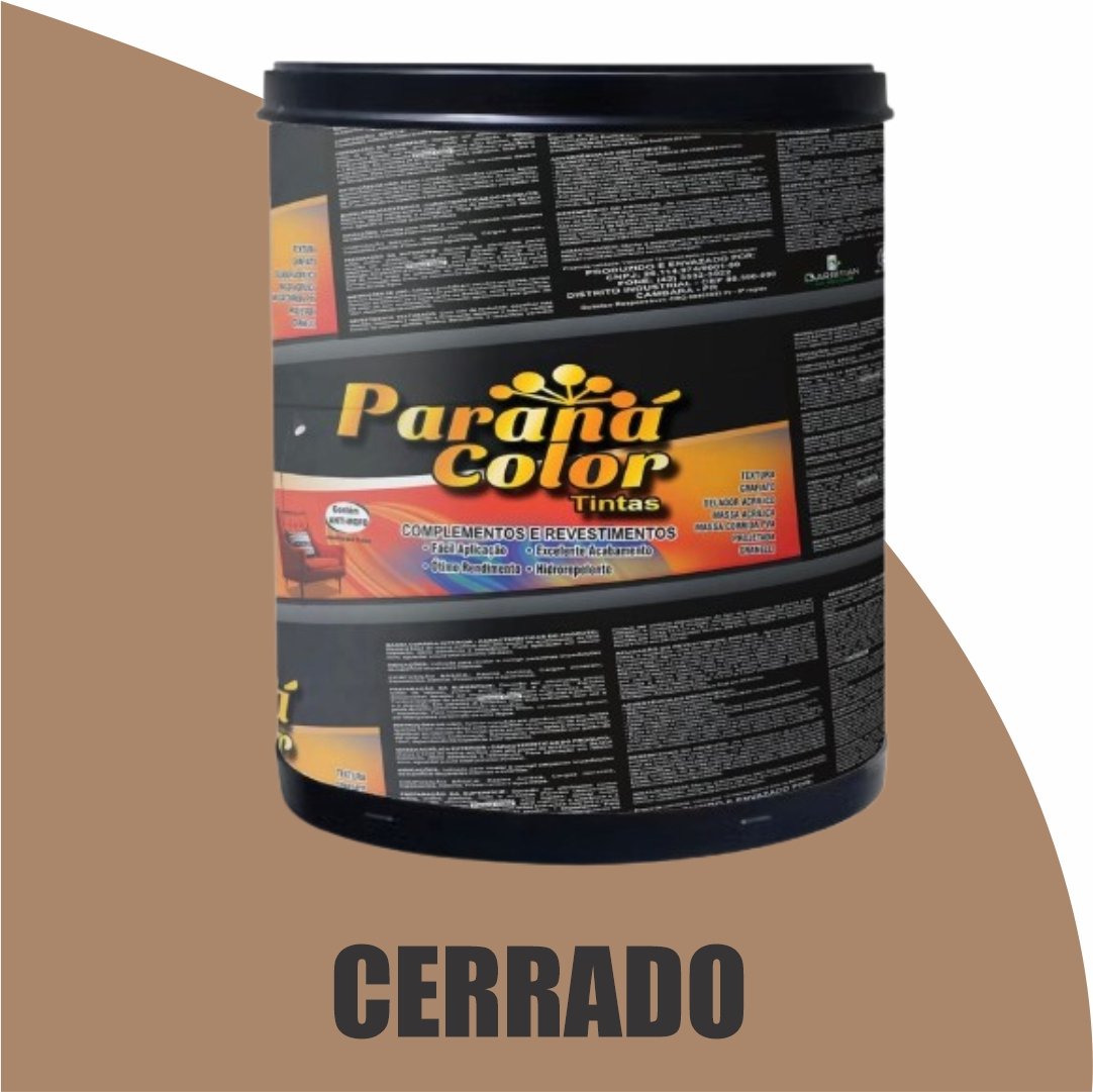 TEXTURA ACRILICA HIDROREPELENTE BARRICA 25KG CERRADO PARANA COLOR