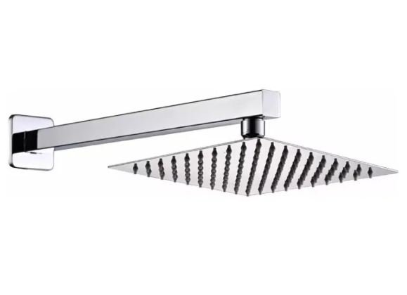 DUCHA QUADRADA INOX 20X20RZR ULTRA METAIS