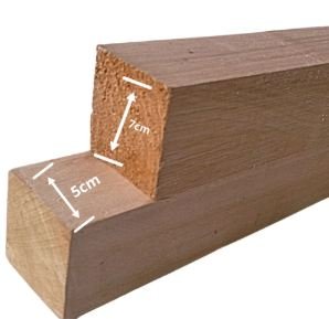 CAIBRO 5X7 G.G CAMBARA BRUTO