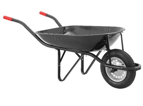 CARRINHO DE MAO COM PNEU/CAMARA 45L PINTADO PRETO 954 3320219001