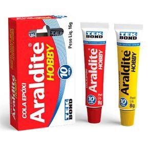 COLA ARALDITE TRANSP. HOBBY 16G 10M TEKBOND