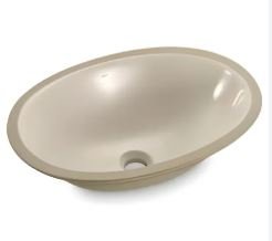 CUBA EMBUTIR OVAL AREIA 49x36 ICASA IL602