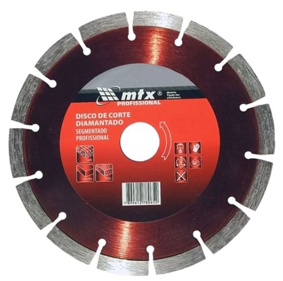 DISCO DIAMANTADO SEG 7" 180 X 25,4MM - MTX 731119